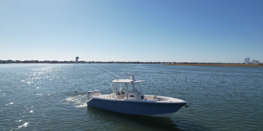 Cobia 217 center console