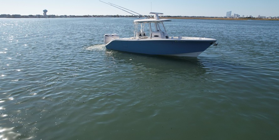 Cobia 217 center console