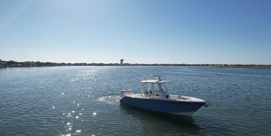 Cobia 217 center console