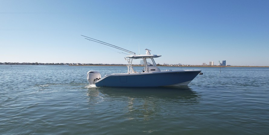 Cobia 217 center console