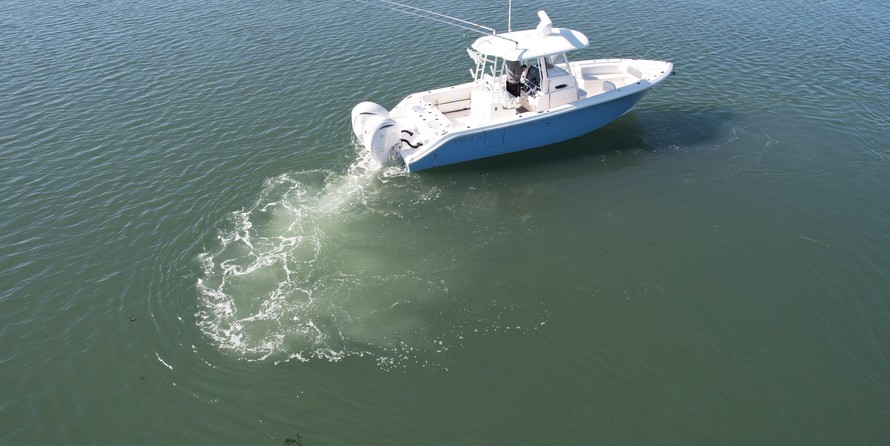 Cobia 217 center console