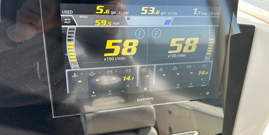 Cobia 217 center console