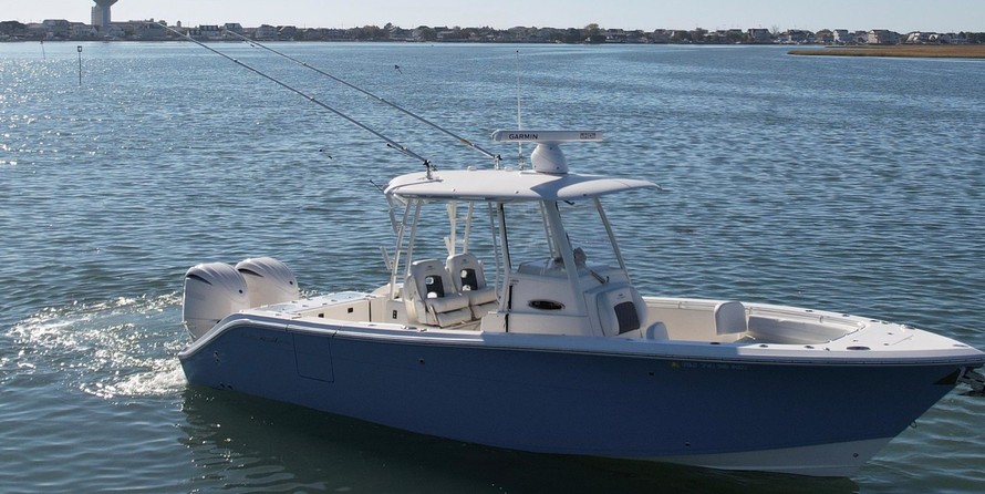 Cobia 217 center console