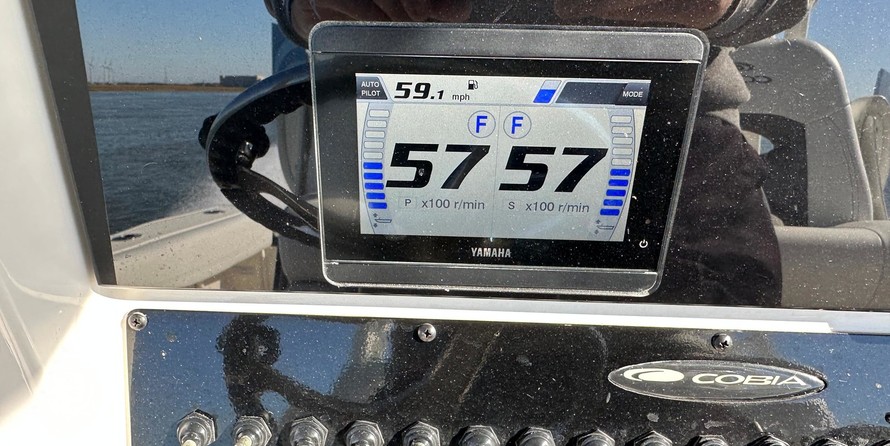 Cobia 217 center console
