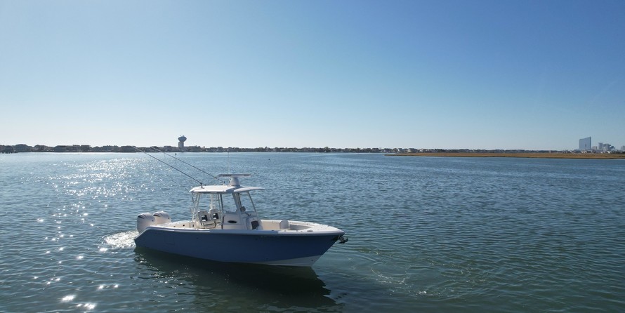 Cobia 217 center console