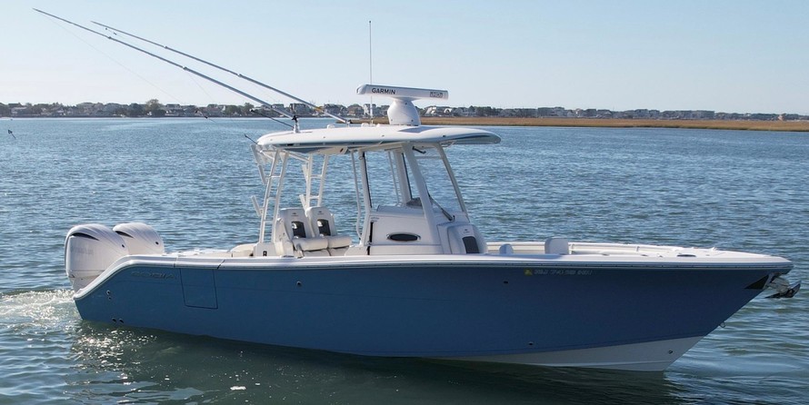 Cobia 217 center console