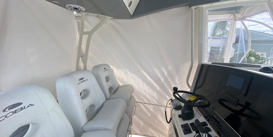 Cobia 217 center console