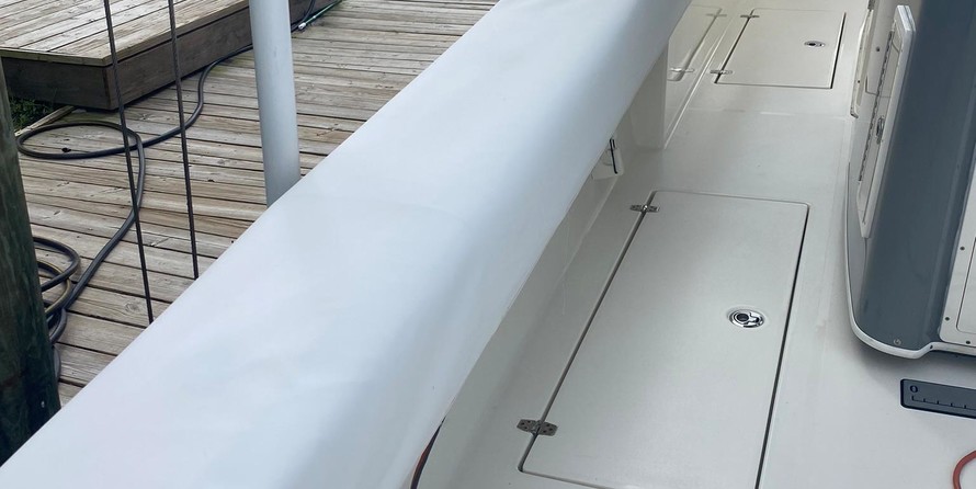 Cobia 217 center console