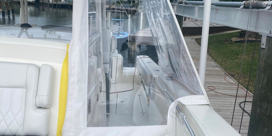 Cobia 217 center console