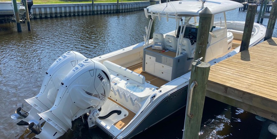 Cobia 217 center console