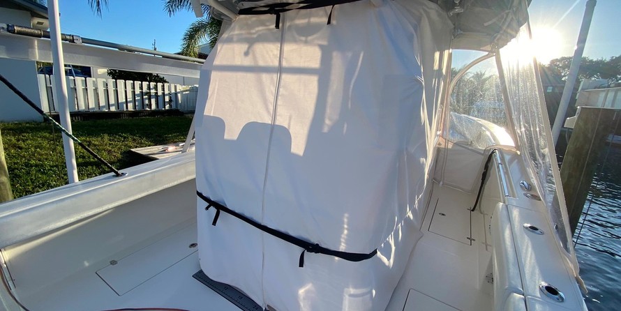Cobia 217 center console