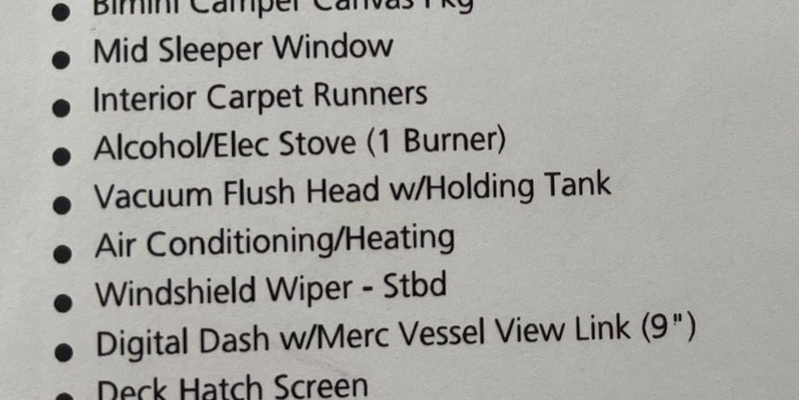 Sea Ray 260 Sundancer