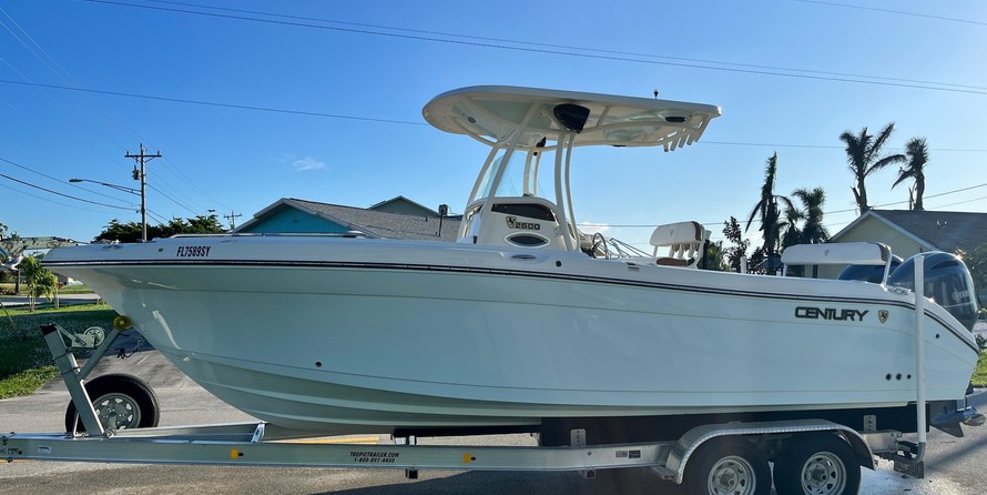 Century 2900 center console