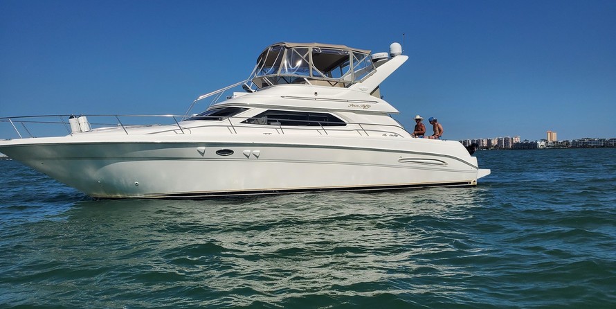 Sea ray 450 express bridge