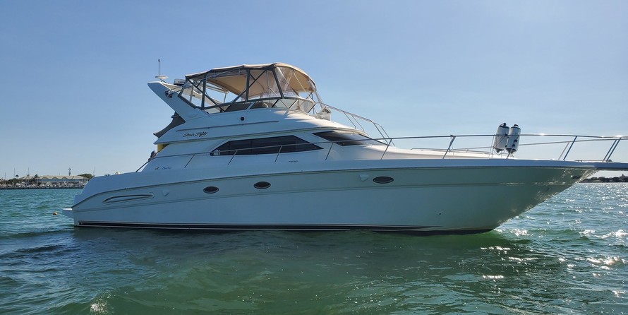 Sea ray 450 express bridge