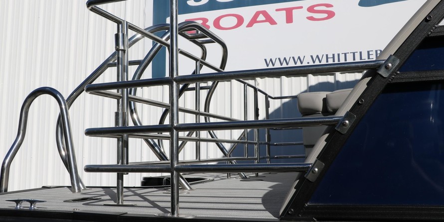 60 x 16 tri-toon passenger vessel