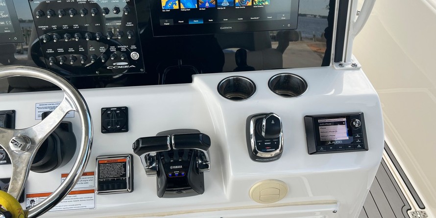 Cobia 217 center console