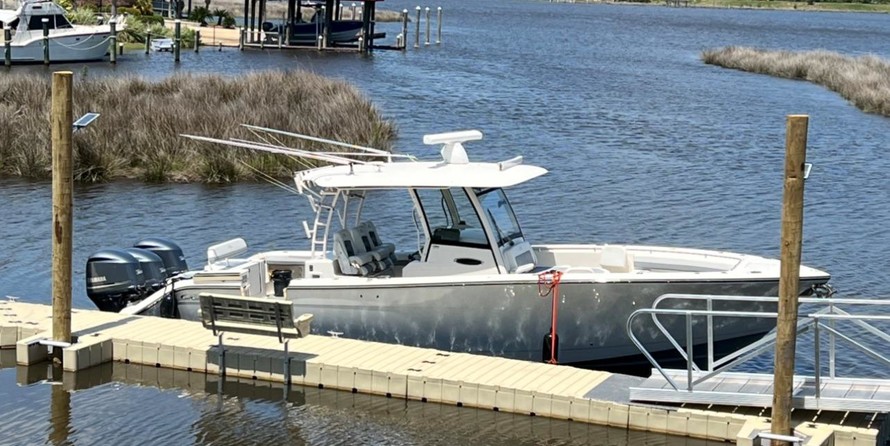 Cobia 217 center console
