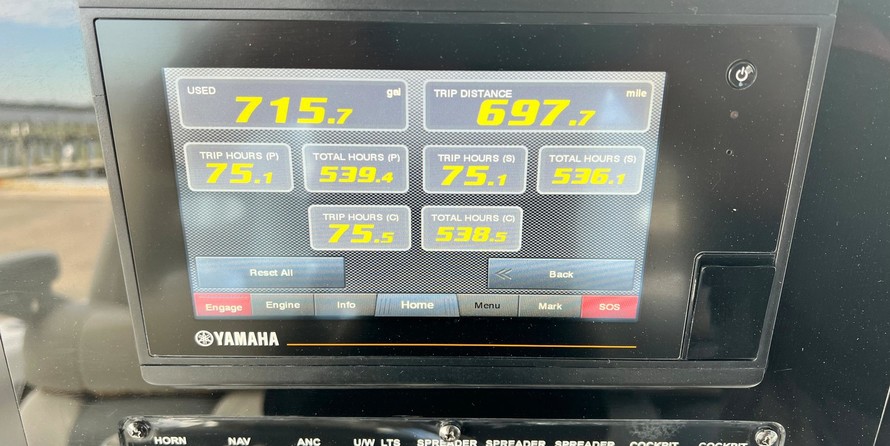 Cobia 217 center console