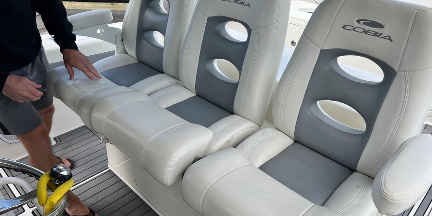 Cobia 217 center console