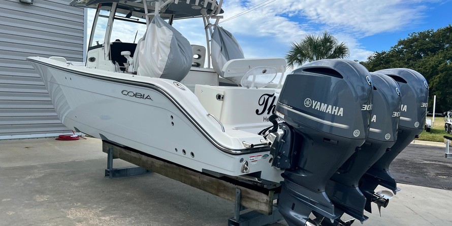 Cobia 217 center console
