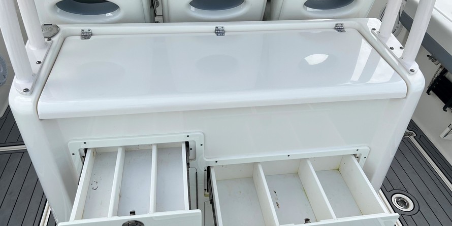 Cobia 217 center console