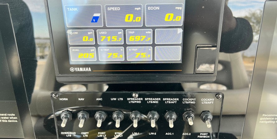 Cobia 217 center console