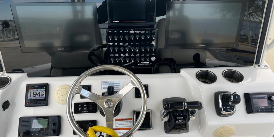 Cobia 217 center console