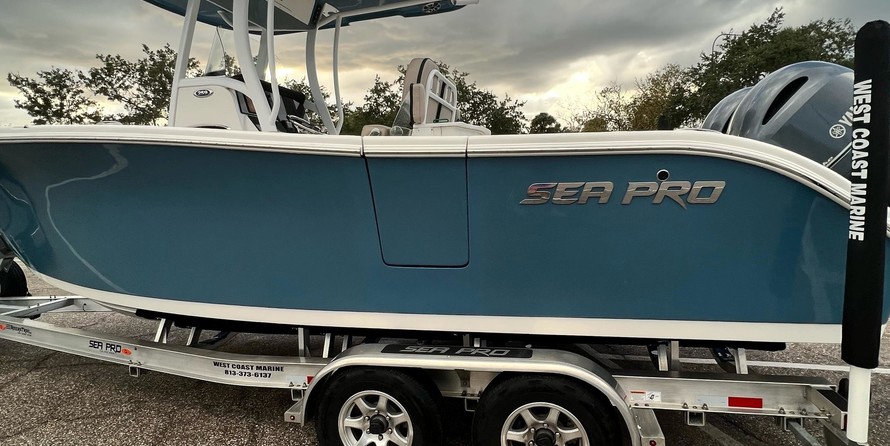 Angler Pro Boats 2900 center console