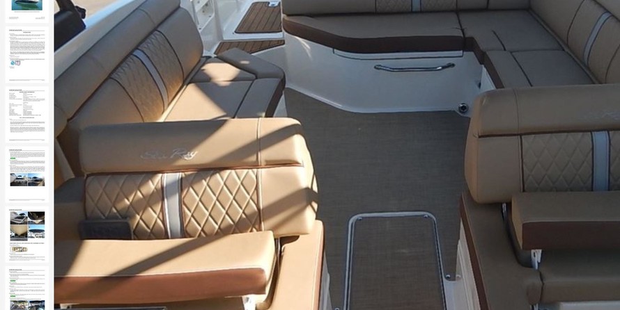 Sea Ray 270 SDX OB
