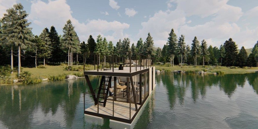 Custom Shogun Hausboot 1000 mobil