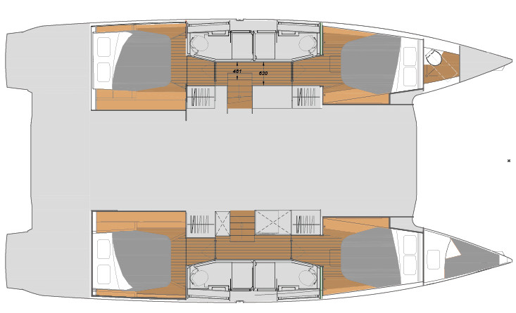 Fountaine Pajot Elba 45
