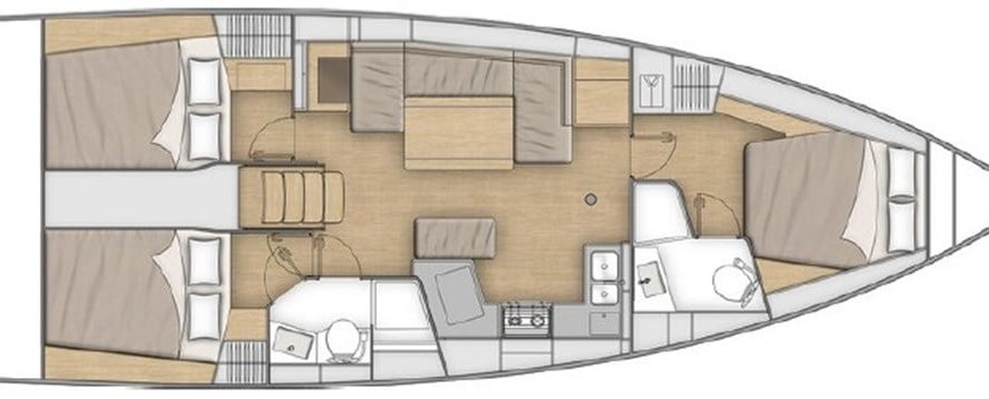 Oceanis 40.1 - 3 cab.