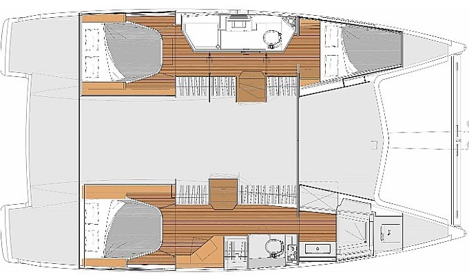 Fountaine Pajot Lucia 40 - 3 cab.