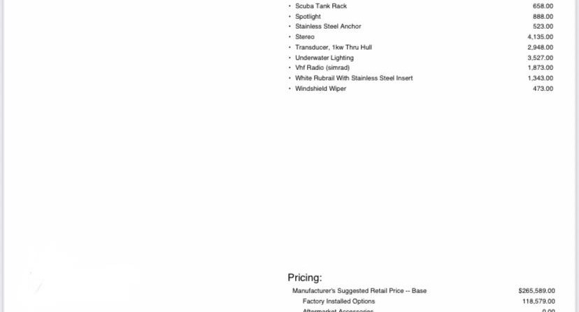 Boston Whaler 280 Outrage