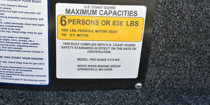 Tracker Pro Guide V-175 WT