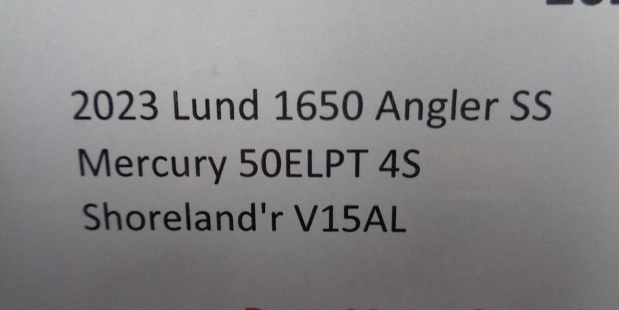 Lund Boats 1650 Rebel XS SS