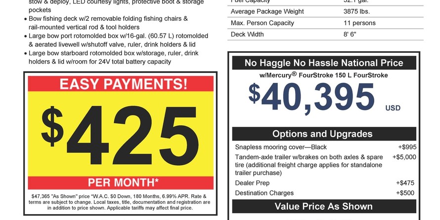 Sun Tracker Fishin Barge 22 DLX