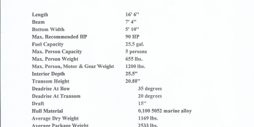 Tracker Pro Guide V-16 SC