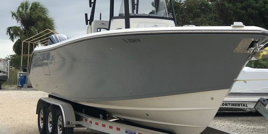 Cobia 217 center console