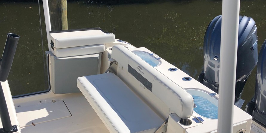 Cobia 217 center console