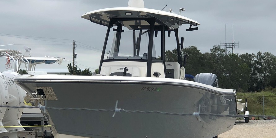 Cobia 217 center console