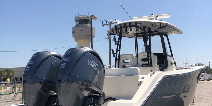 Cobia 217 center console