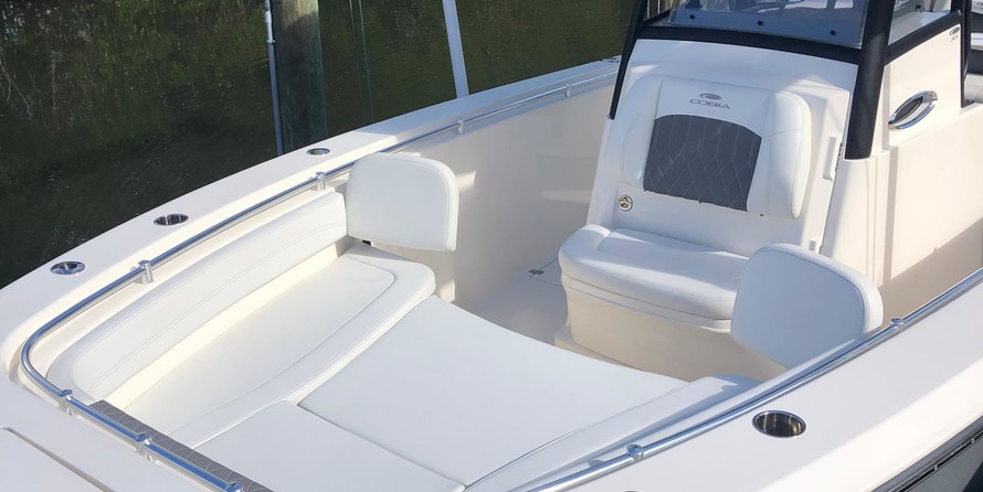 Cobia 217 center console