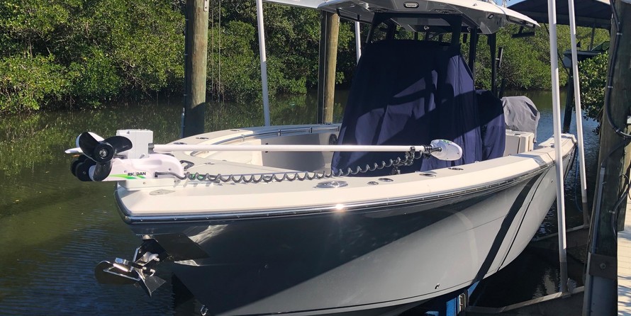 Cobia 217 center console