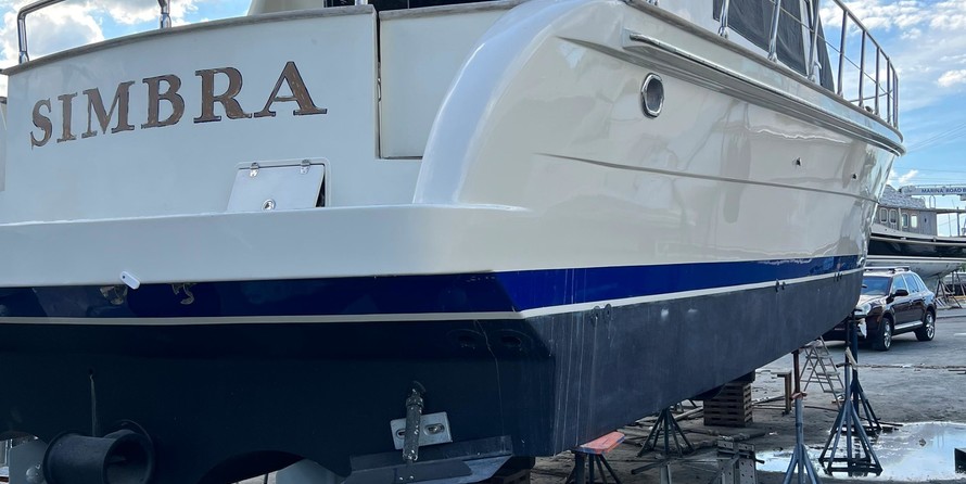 Sea ray 480 sedan bridge