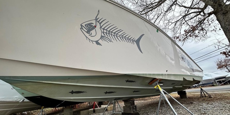 Fountain 38 center console te