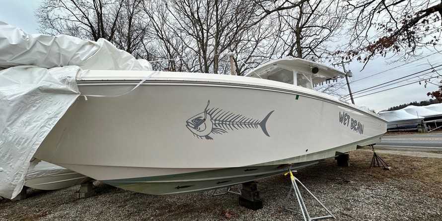 Fountain 38 center console te