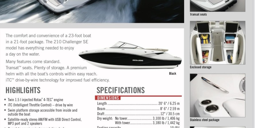 Sea-doo 180 challenger se