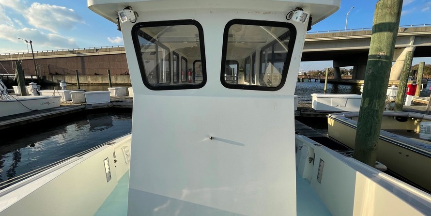 Broward 80 pilot house